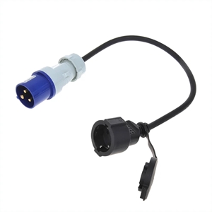 Adapterkabel Schuko hunstik - CEE hanstik