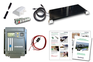 CAMPING SOLANLÆG 400-450WH (100WP MPPT)
