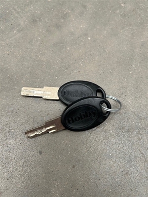 Nøgle til dør og serviceklapper FW serie, Hobby 2007 - fremad