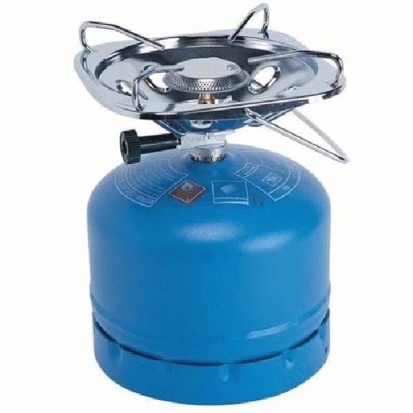 Gasblus og gaskogeplade til udendørs brug. Se tilbud her