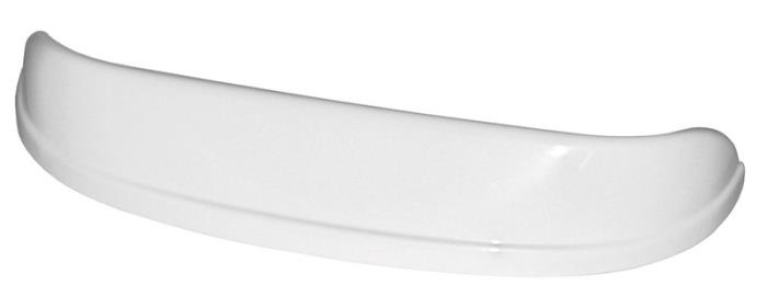 Front spoiler white for roof hatch cover 36-40 cm - 999913700