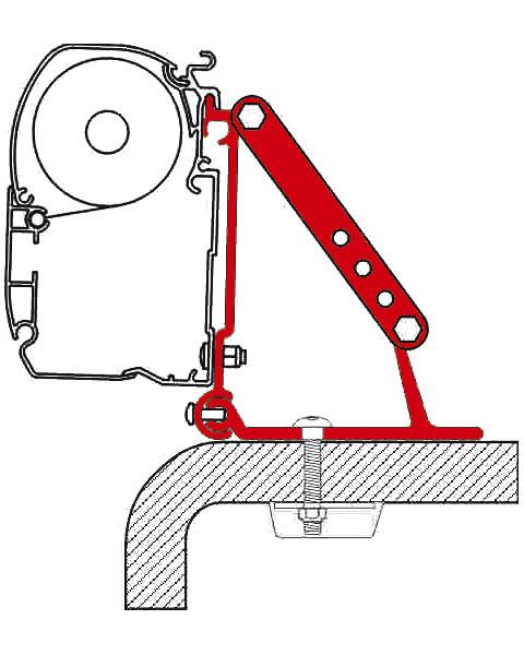 F45 Adapter Kit Tag til campingvogn/autocamper