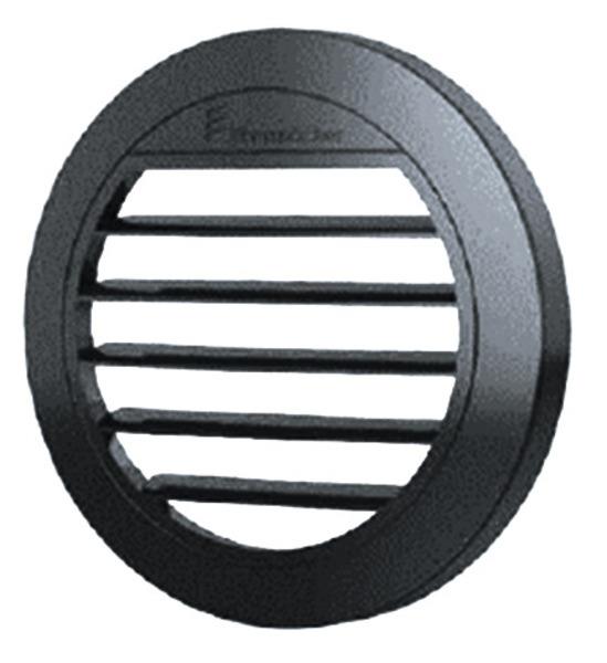 Air outlet flat 30° for parking heater Airtronic D2, Ø50/60mm, black - 999933585