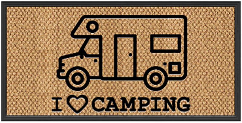 Dørmåtte med Camper logo 40x60