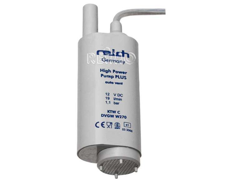 Vandpumpe Sænkbar Power Plus, 12 V, Reich