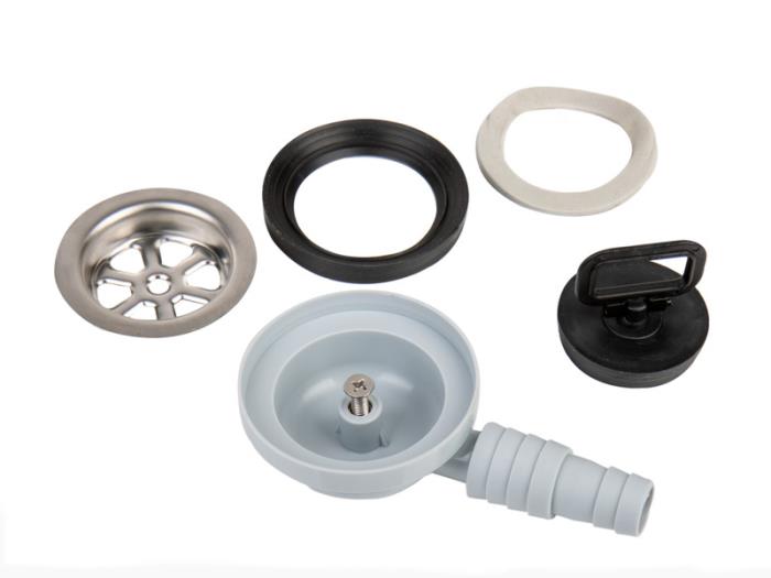Afløbssæt til dræn, slange Ø25 og 20 mm