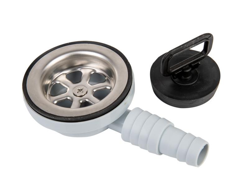 Afløbssæt til dræn, slange Ø25 og 20 mm