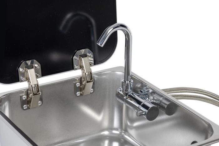 Carbest vask m. glasafdækning og vandhaneækning