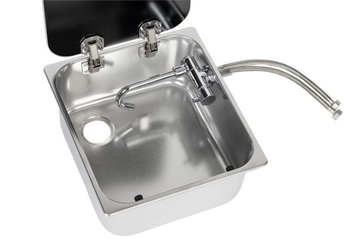 Carbest vask m. glasafdækning og vandhaneækning