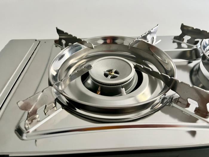 Camp 4 Gaspatron komfur GOURMET 2-brænder med tændsikring