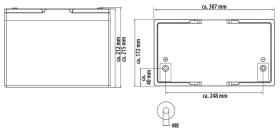 McCamping LiFePO4 Batterie MC-LB100