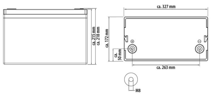 McCamping LiFePO4-batteri MC-LB150 - 150 Ah