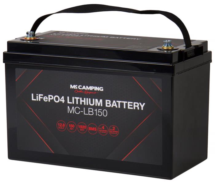 McCamping LiFePO4-batteri MC-LB150 - 150 Ah