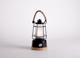 Lampe opladelig og dæmpbar, Holiday Travel Navy lanterne