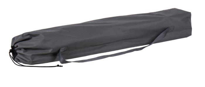 Camp4 Bambusbord med net, mørk aluminiumsramme