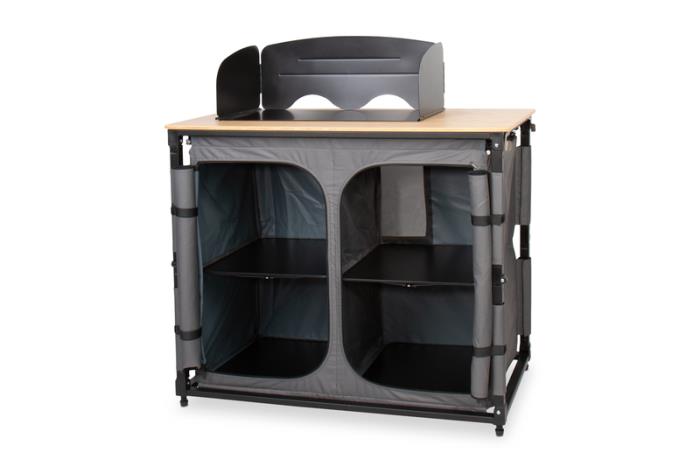 Camp4 Campingkøkken BAMBUS QUICK SLIDE udvideligt, hurtigt montering