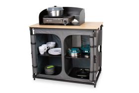 Camp4 Campingkøkken BAMBUS QUICK SLIDE udvideligt, hurtigt montering