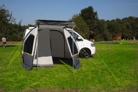 REIMO Tour Compact tunnel-fortelt for Minicampere og campervans