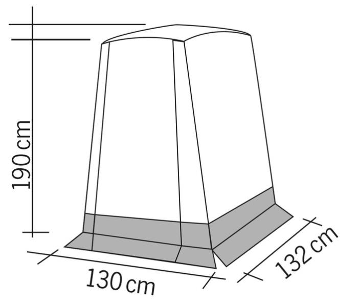 Reimo Vertic hæktelt for Citroën Berlingo, Peugeot Partner, Fiat Doblo II, Renault Kangoo II, Opel Combo D