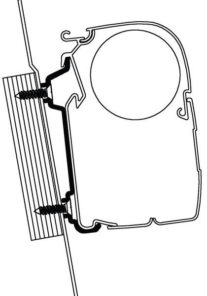 Monteringsbeslag til Thule Omnistor Markiser, Ford Transit, Serie 5