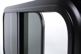 Carbest RW-Motion skydevindue 800x400 i ægte glas