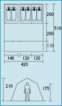 DWT villatelt II gruppe 6.