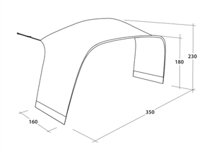 Wakefield L Tent Connector