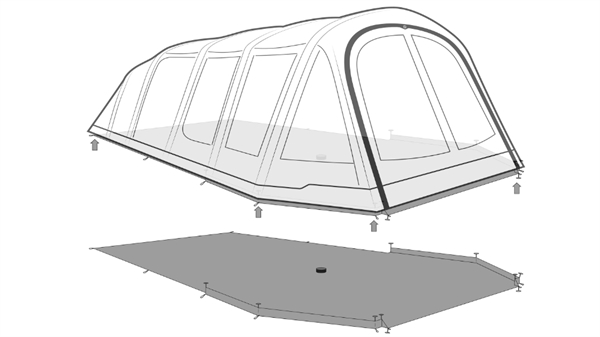 Outwell Underlag Lux Winwood 8