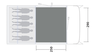 Cozy gulvtæppe Colorado 5 Air