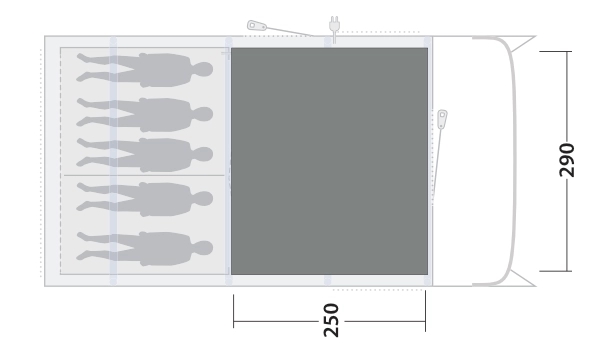 Cozy gulvtæppe Colorado 5 Air