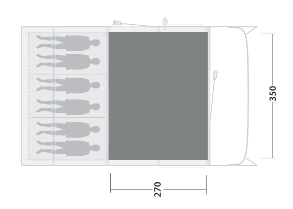 Cozy gulvtæppe Colorado 6 Air