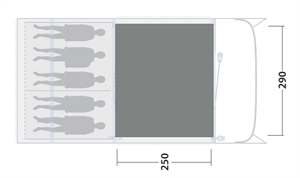Cozy gulvtæppe Florida 5 Air