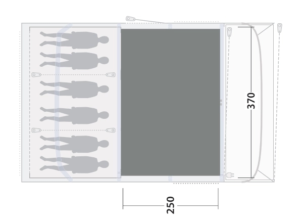 Cozy gulvtæppe Florida / Alabama 6 Air