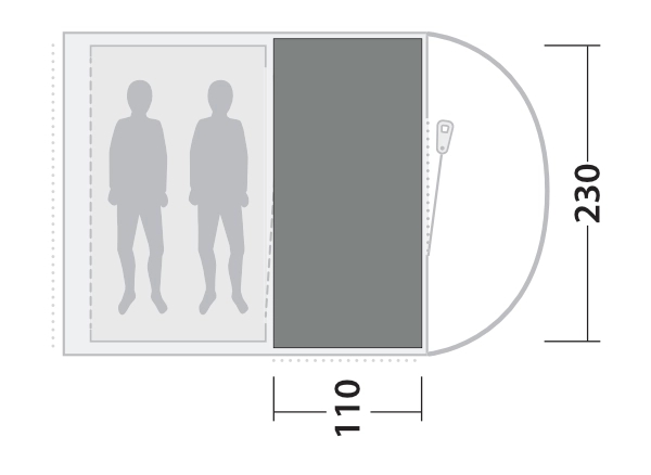 Cozy gulvtæppe Sky 2