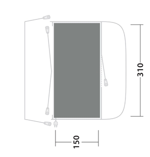 Cozy gulvtæppe Fresno