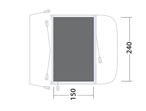 Underlag Santa Monica Air