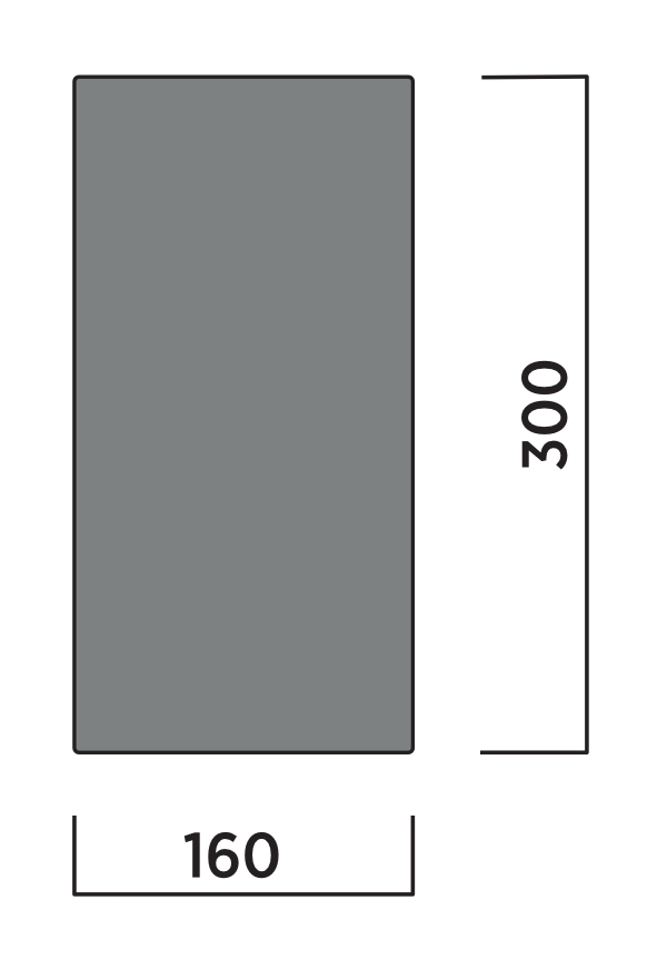 Rosebay Universaltæppe 1.6 x 3.0 m