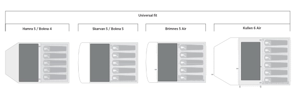Rosebay Universaltæppe 1.6 x 3.0 m