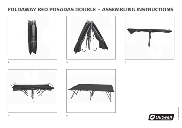 Outwell Posadas Dobbeltseng