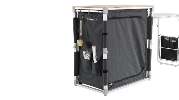 Padres opbevaringsmøbel med sidebord