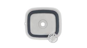 Collaps vaskebalje med afløb Navy Night