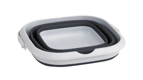 Collaps Bucket Square med låg Navy Night