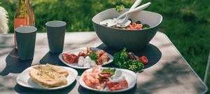 Gala middagssæt til 4 personer Shadow Green