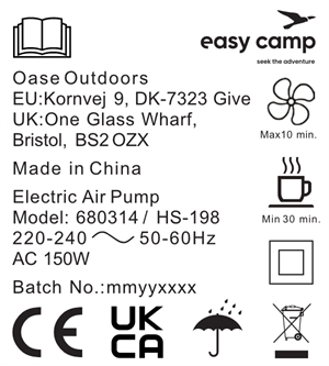 Super Cell 230V Pumpe